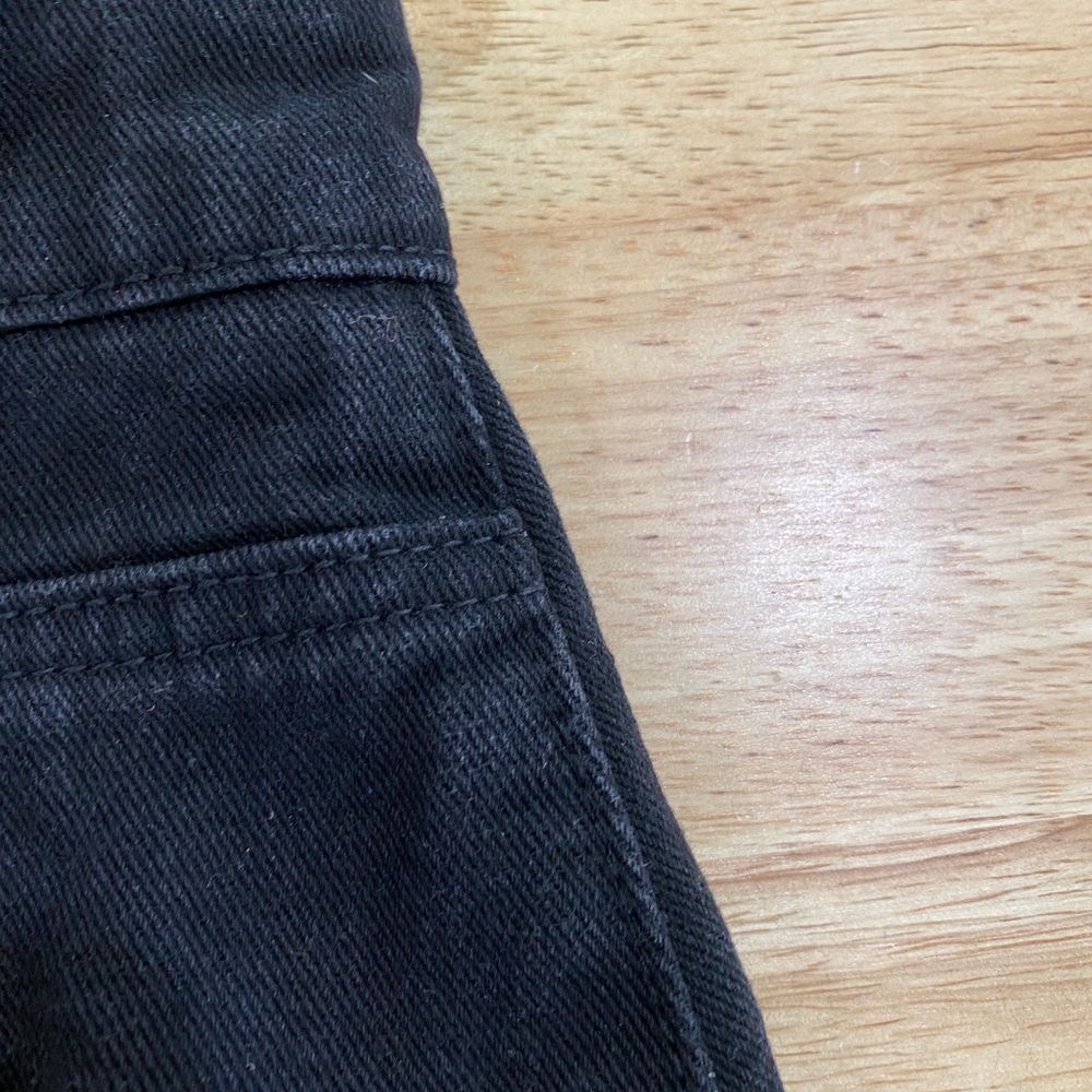 BOOHOO Black Denim Convertible Strap Overall Dungaree Dress Plus Size AU 18 - Picture 12 of 13